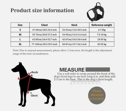 Dog Harness – No Pull Reflective