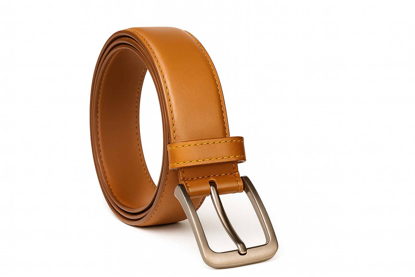 35mm Full Grain Handmade Cowhide Leather For Men Classy Dress Belts Tan|  Gift For Him